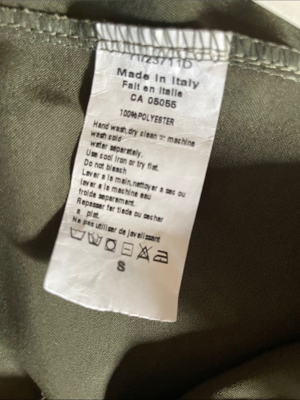 NWT - Astrid Wide Leg Satin Cargo Pants - SzS - Picture 10 of 11